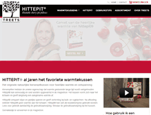 Tablet Screenshot of hittepit.nl